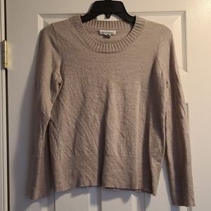 Banana Republic Women’s Fuzzy Tan Sweater (size S)